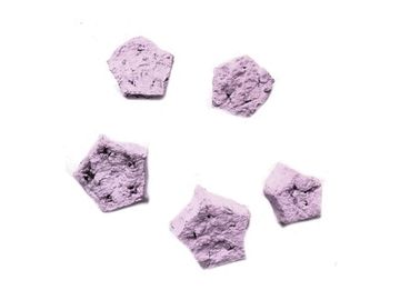 Sušený plod - Mahagón plátky - pastelové fialové
