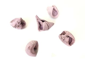 Sušený plod točený - Lali - pastelový fialový