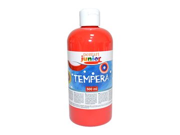 Temperová farba PENTART JUNIOR 500ml - červená