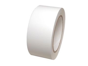 Tenká biela obojstranná lepiaca páska 25m - šírka 50mm