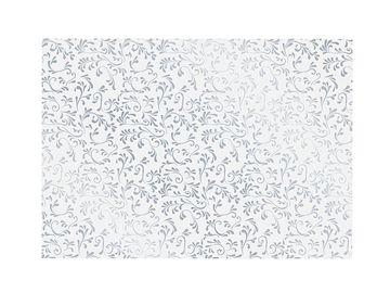 Transparentný papier 50x70 ROMA - strieborné ornamenty