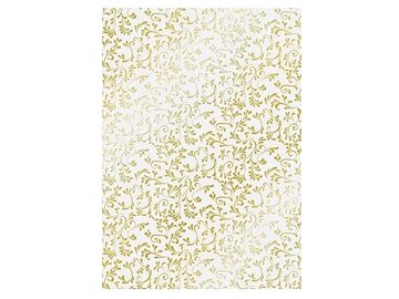 Transparentný papier A4 ROMA - zlaté ornamenty