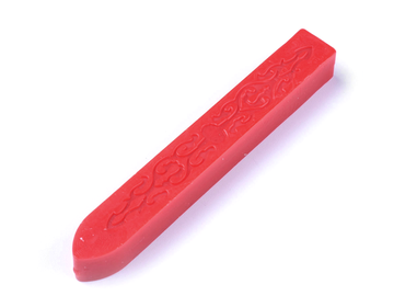 Tyčinkový pečatný vosk bez knôtu 9cm - červený
