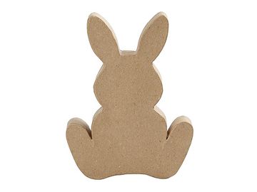 Zajac z papier-mâché - 18cm