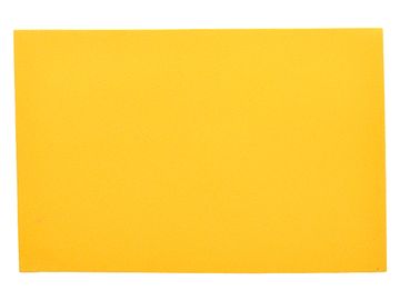Zamatová machová guma Moosgummi - žltá