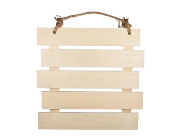 Závesná drevená tabuľa/doska 30x31cm