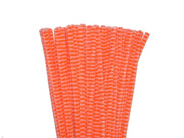 Žinilkový drôt 6 mm 30 cm DUO - oranžový