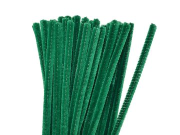 Žinilkový drôt 6 mm 30 cm - tmavý zelený